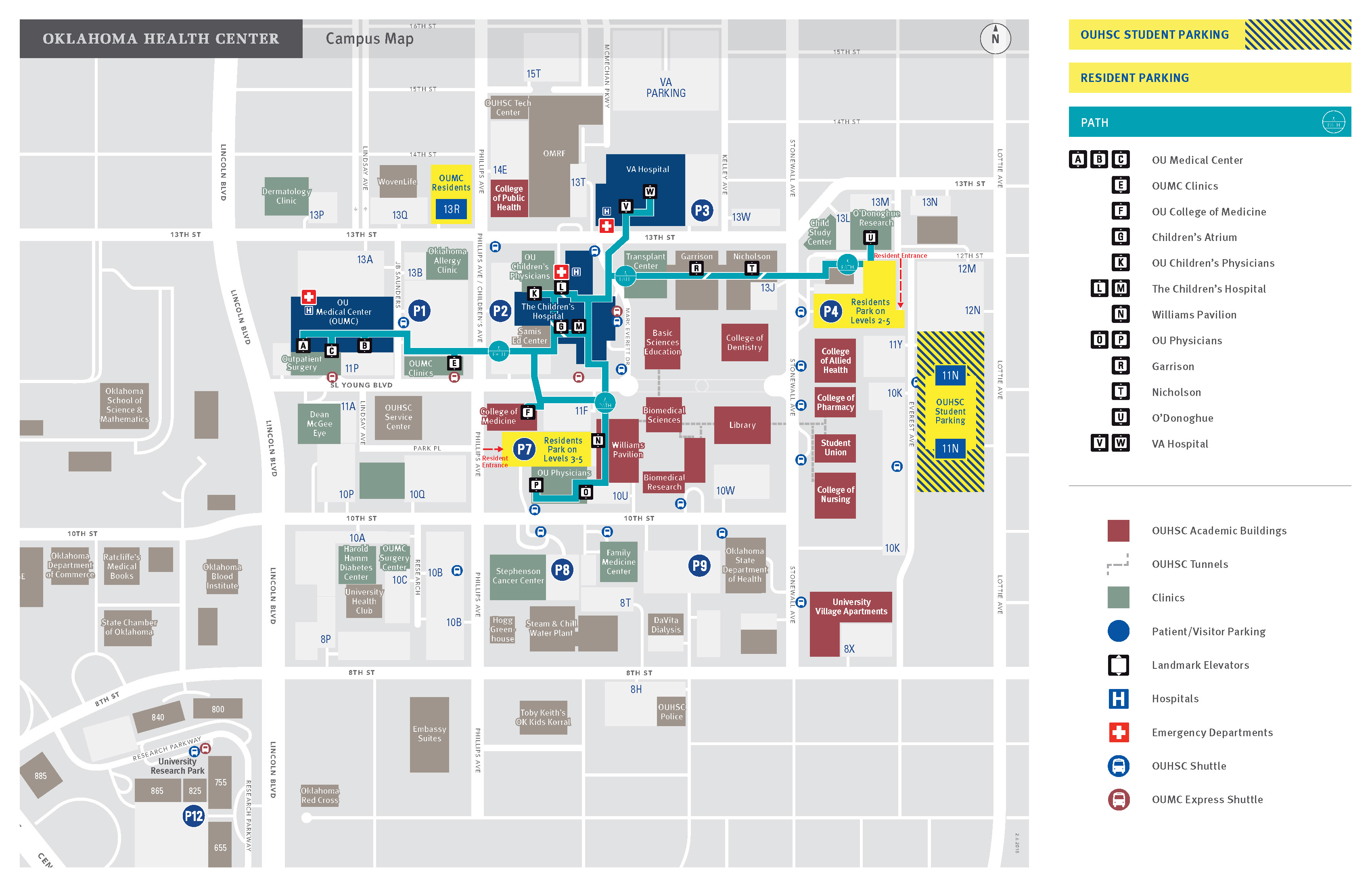 Map Of Ou Campus United States Map